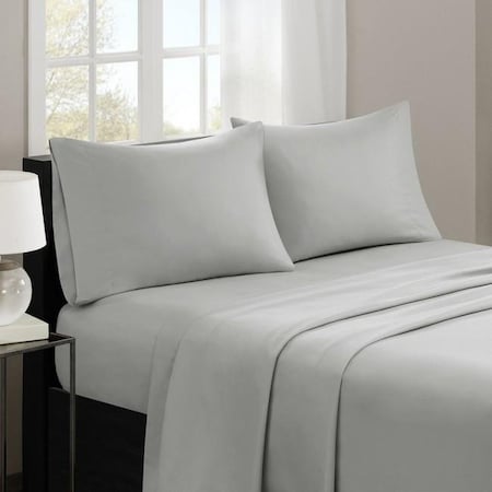 Madison Park Madison Park MP20-2386 3M Microcell Sheet Set - Grey; King MP20-2386